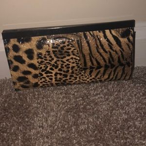 Cheetah print wallet